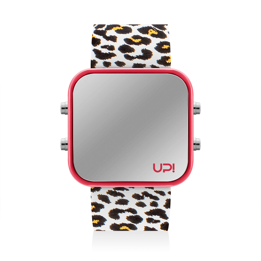 UPWATCH LED RED LEOPARD