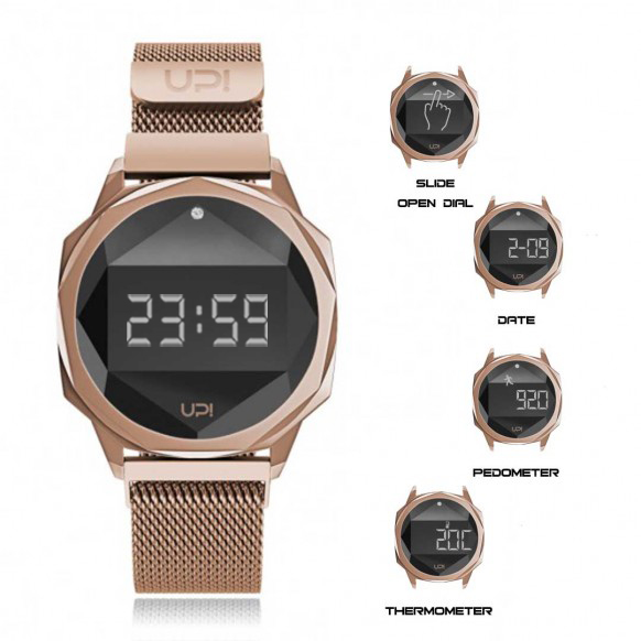 UPWATCH ICON ROSE GOLD SWAROVSKI® TOPAZ