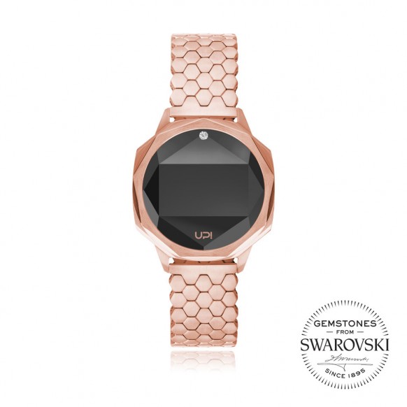 UPWATCH ICONIC ROSE ONE SET WITH SWAROVSKI® TOPAZ