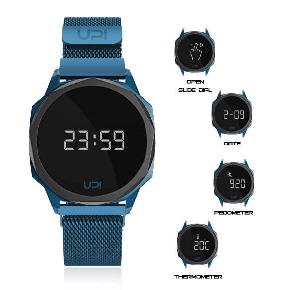 UPWATCH ICON BLUE BLACK LOOP BAND