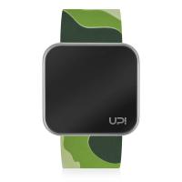 UPWATCH TOUCH MATTE SILVER GREEN CAMOUFLAGE