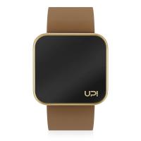 UPWATCH TOUCH MATTE GOLD BROWN