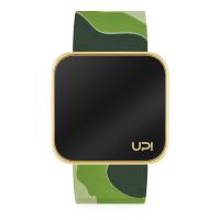 UPWATCH TOUCH SHINY GOLD GREEN CAMOUFLAGE +